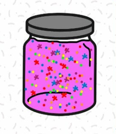 Download glitter jar instructions