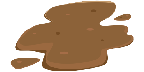 Poo 7 - Entirely liquid poo